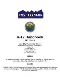 Elementary School Parent/Student Handbook